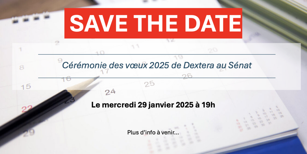 Cérémonie des voeux 2025 de Dextera au Sénat